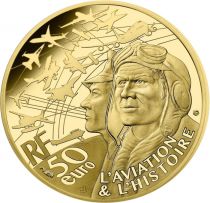 France - Monnaie de Paris Spitfire - 50 Euros OR BE 2020 FRANCE (MDP)