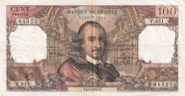 France  100 Francs - Corneille - 04-07-1974 - Serial V.821