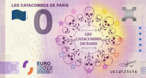 France 0 Euro Souvenir - Catacombes de Paris - 2025