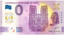 France 0 Euro Souvenir - Notre-Dame de Paris - Anniversaire 10 ans - 2025