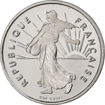 France 1/2 franc Semeuse - 1998 - BE