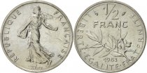 France 1/2 Franc Semeuse 1983