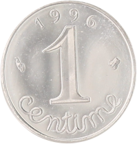 France 1 Centime BE Epi 1996