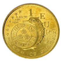 France 1 Euro des villes temporaire de Grenoble - 1998 - SPL