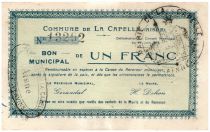 France 1 F La Capelle City - 1915