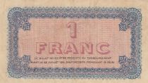 France 1 Franc - Lyon chamber of commerce - Serial 580 -1916