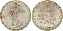 France 1 Franc - Semeuse - 1910 - Argent