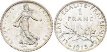 France 1 Franc - Semeuse - 1915 - Argent