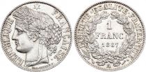 France 1 Franc Cérès - 1887 A Paris