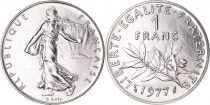 France 1 Franc Seed sower - 1977 - from UNC set