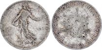 France 1 Franc Semeuse - 1899 - Argent