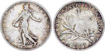 France 1 Franc Semeuse - 1903 - Argent