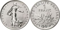 France 1 Franc Semeuse 1981