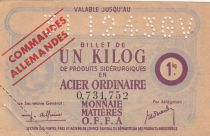 France 1 Kilo de Acier Ordinaire - German order