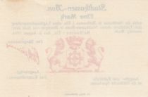 France 1 Mark Mulhouse Not issued - 03-08-1914 - WWI