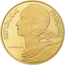 France 10 centimes Marianne - 1991 - Proof