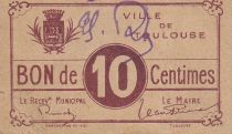 France 10 centimes Toulouse City