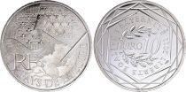 France 10 Euros - Pays de la Loire - 2010 - Silver