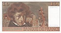 France 10 Francs - Berlioz -  07-08-1975 - Serial Q.212