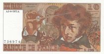 France 10 Francs - Berlioz - 02-06-1977 - Serial V.298