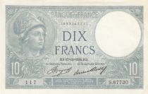 France 10 Francs - Minerva -  17-12-1936 - Serial S.67730