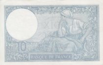 France 10 Francs - Minerva - 02-01-1941 - Serial Y.82932