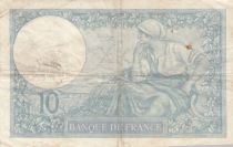 France 10 Francs - Minerva - 02-02-1939 - Serial W.68750