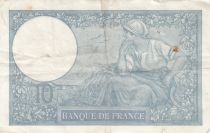 France 10 Francs - Minerva - 19-10-1939 - Serial Q.74759