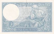 France 10 Francs - Minerva - 24-04-1928 - Serial G.51547