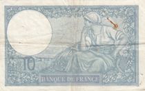 France 10 Francs - Minerva - 28-09-1939 - Serial J.72924