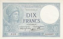 France 10 Francs - Minerve - 09-01-1941 - Série K.83397