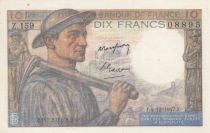 France 10 Francs - Mineur - 04-12-1947 - Série Z.159