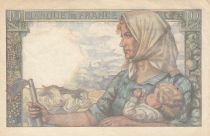 France 10 Francs - Minor - 04-12-1947 - Serial W.155