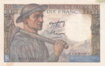 France 10 Francs - Minor - 04-12-1949 - Serial O.153 -  P.99