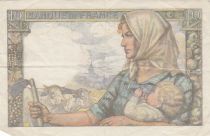 France 10 Francs - Minor - 13-01-1944 - Serial R.65