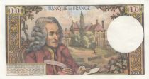 France 10 Francs - Voltaire - 07-11-1968 - Serial H.444