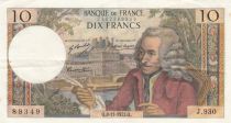 France 10 Francs - Voltaire - 08-11-1973 - Série J.930