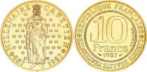 France 10 Francs, Hugue Capet - 1987 Essai