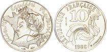 France 10 Francs, Jimenez - 1986 Essai