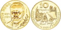 France 10 Francs, Victor Hugo - 1985 Essai  - Edge A