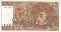 France 10 Francs Berlioz - 05-08-1976 Serial Z.293