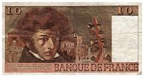 France 10 Francs Berlioz - 06.07.1978  - Serial M.306 - Last alphabet - Fay.63.25