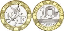 France 10 Francs Génie - 1993 - Frappe médaille