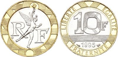 France 10 Francs Gnie - 1995