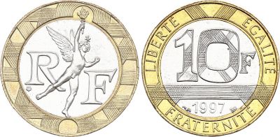 France 10 Francs Gnie - 1997