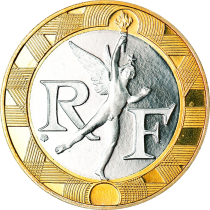 France 10 francs Génie de la Bastille - 1998 - BE