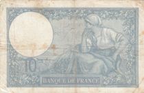 France 10 Francs Minerva - 26-10-1939 - Serial H.75555