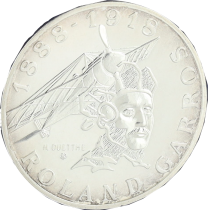 France 10 Francs Roland Garros - 1988 - Silver - BU