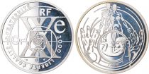 France 10 Francs The Century of Life Sciences - 2000 - Silver - Without box and with certificate - Proof