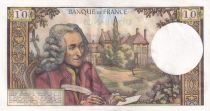 France 10 Francs Voltaire - 05-11-1970 - Serial M.640